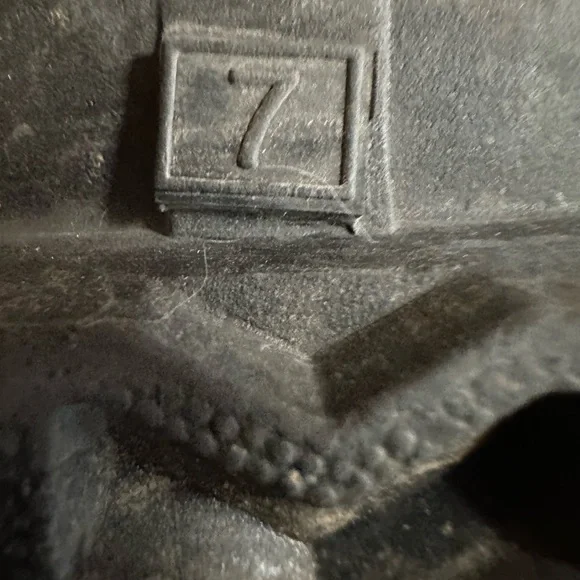 51. Nautica Rubber Rain Blue Boots with Silver Nautica Emblem on the Side - Picture 4 of 7